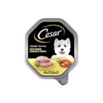 Cesar Classic Terrine With Tender Chicken And Turkey Dog Food