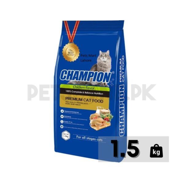 Champion Premium Cat Food Chicken Flavor - Image 5