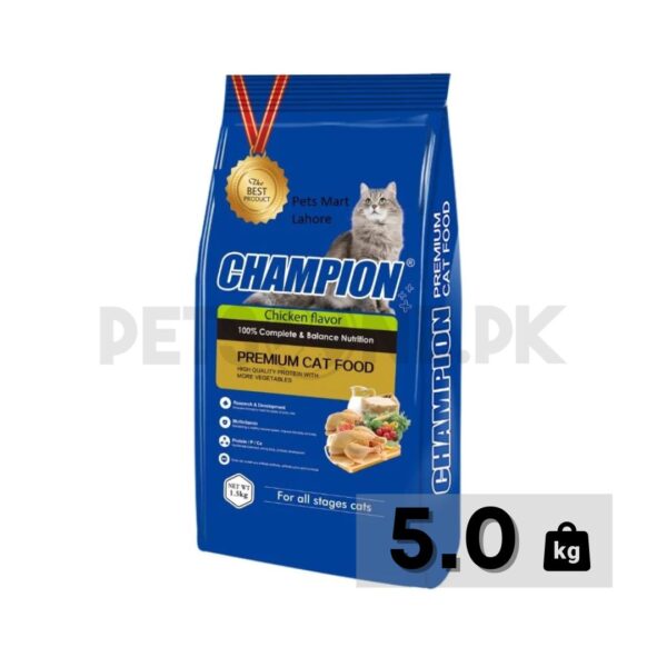Champion Premium Cat Food Chicken Flavor - Image 3