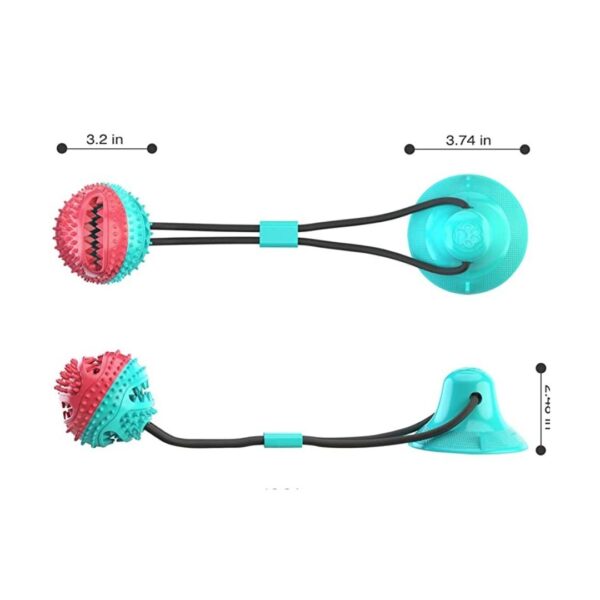 Chew Double Suction With Teething Rope / Dog Toy - Image 6