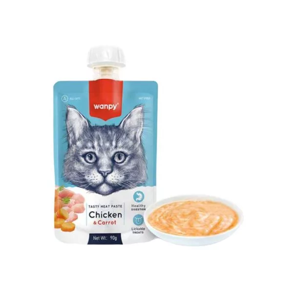 Wanpy Wet Food / Lickable Treat in Tube – 90 GRAMS - Image 5