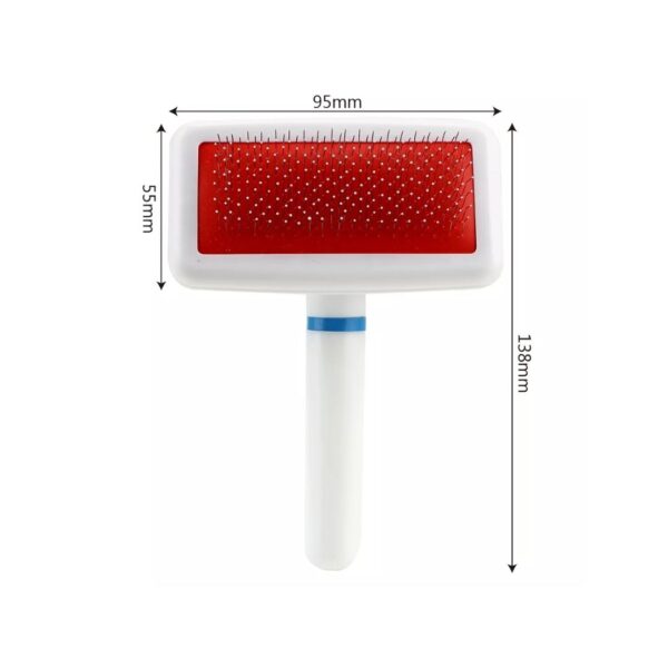 Cool And Clean Self Cleaning Slicker Brush - Image 2