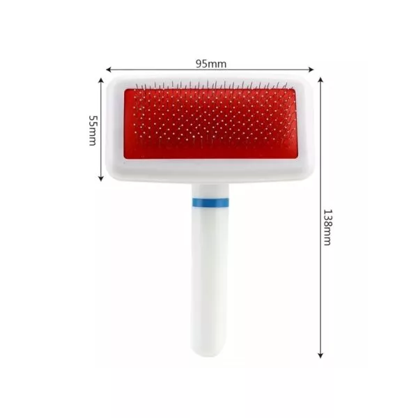 Cool And Clean Self Cleaning Slicker Brush - Image 2