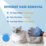 De Shedding Grooming Gloves - Image 2