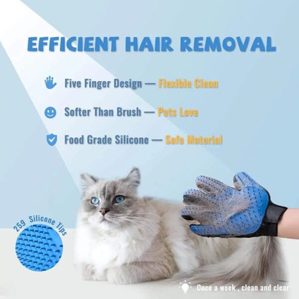De Shedding Grooming Gloves - Image 2