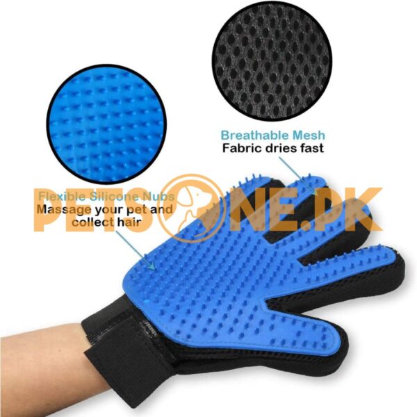 De Shedding Grooming Gloves - Image 4