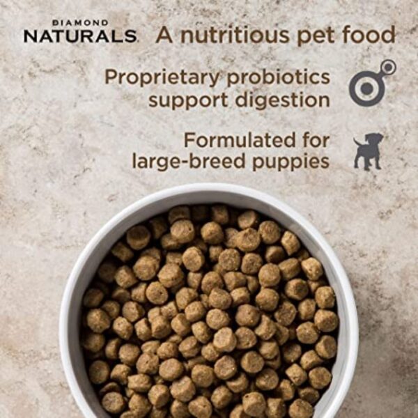 Diamond Naturals Large Breed Puppy Formula Lamb And Rice Dog Dry Food - Image 3