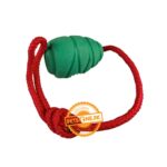 Dog Chew Toy Hard Rubber Pine Cone Shape