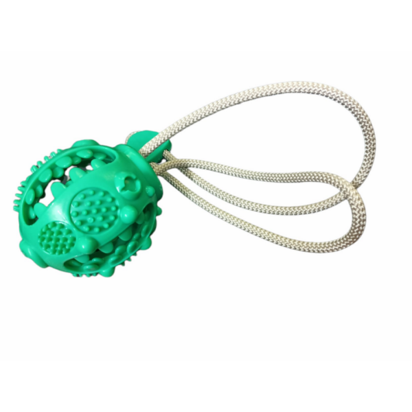 Dog Chew Toy With Ball Treat Teether / Dog Toy - Image 4