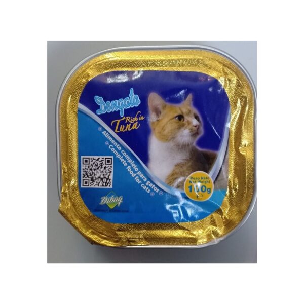 Dongato Wet Food for Cats in TRAY – Tuna 100 Grams - Image 2