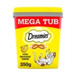Dreamies Cat Treats Cheese Mega Tub 350g