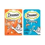 Dreamies Creamy Cat Treats / Creamy Treat Tubes – 10 Gram X 4