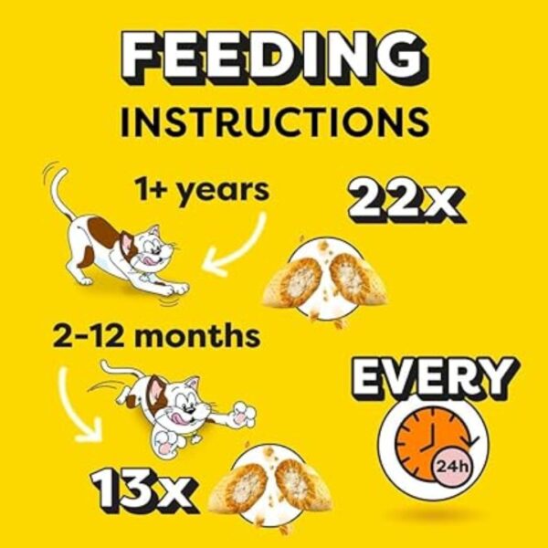 Dreamies Shakeups Multivitamins Seafood Flavor Cat Treat – 55 Gram - Image 3