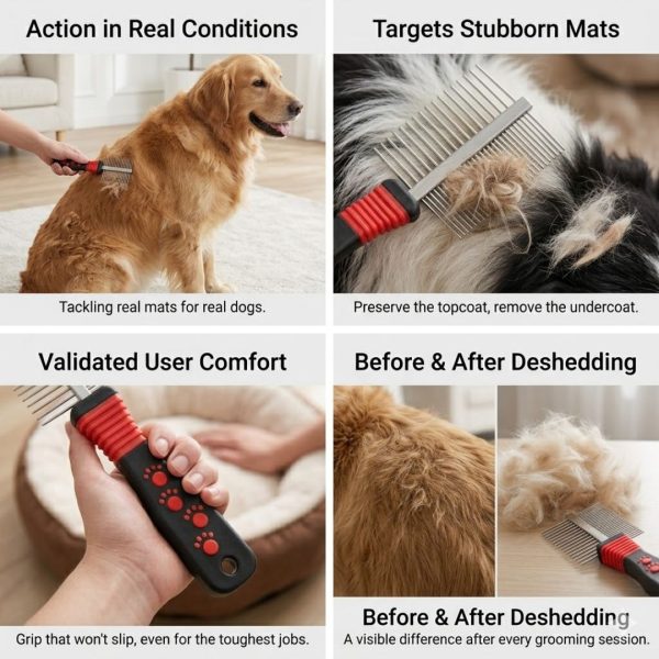 Dual Comb for Pets - Image 2