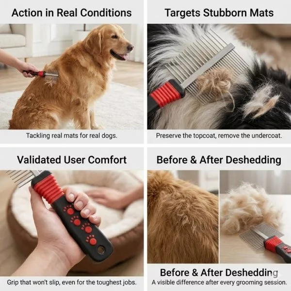 Dual Comb for Pets - Image 2