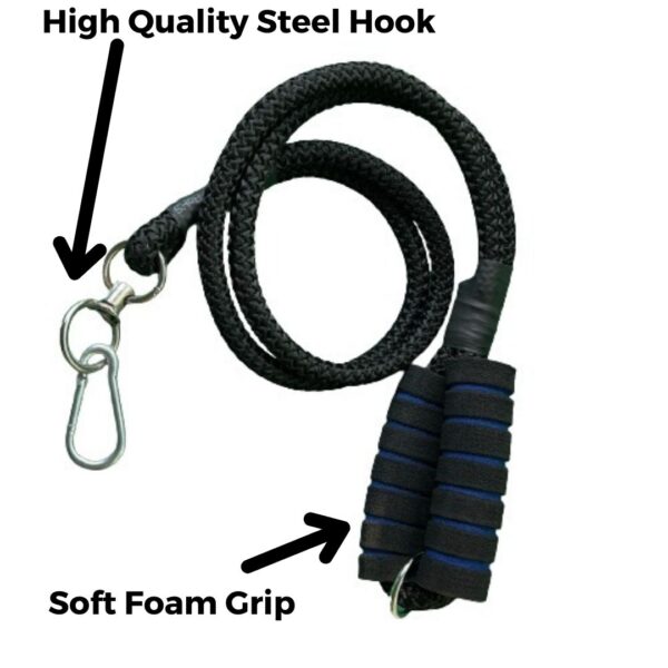 Dual Nylon Rope 3.5 ft Leash with Soft Handle - Image 2