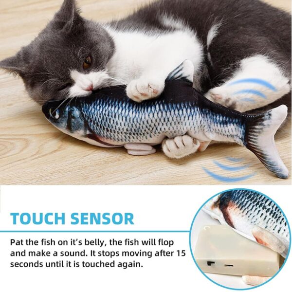 Electric Fish Toy For Cats - Image 2
