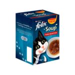 Felix Soup Farm Selection Wet Cat Food (6 x 48 Gram)