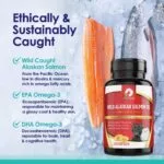 Fluff n Buff Wild Alaskan Salmon Oil Soft gels Supplement – 100 Gram - Image 2