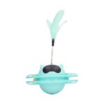 Funny Cat Pet Toy Cat Toys Intelligence Triple Play Disc Cat With Feather – 06
