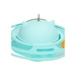 Funny Cat Pet Toy Cat Toys Intelligence Triple Play Disc Cat With Feather – 06 - Image 5