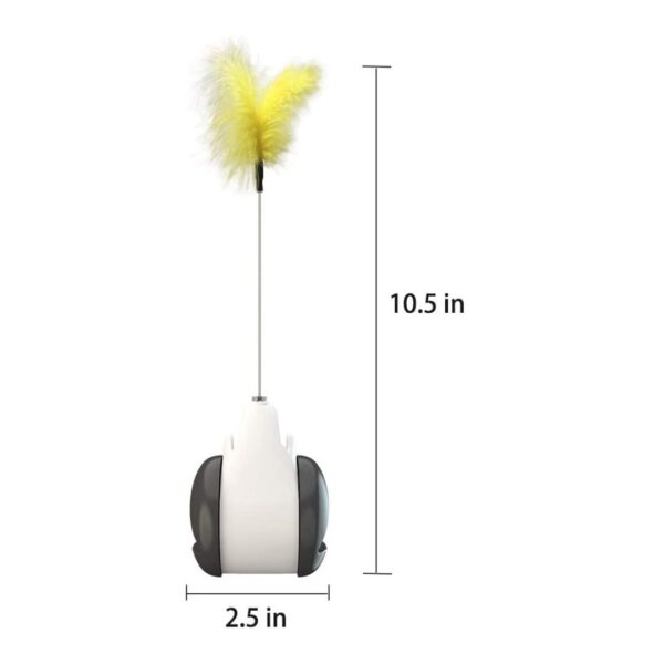 Funny Feather Balance Cat Toy - Image 2