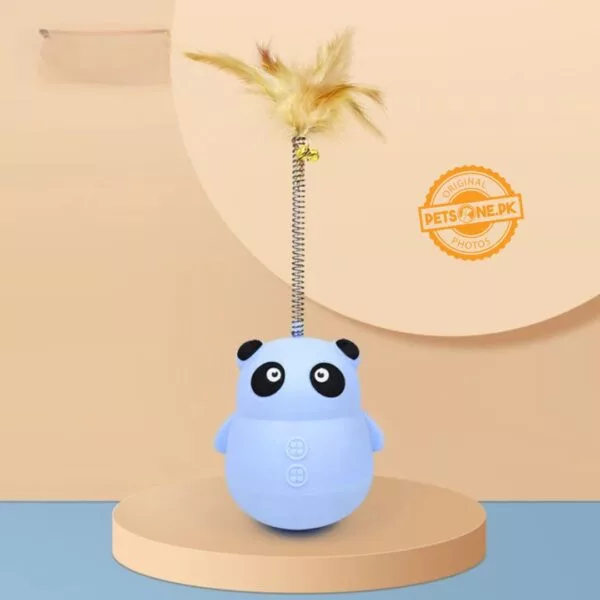 Funny Interactive Cat Toy Tumbler Food Dispenser - Image 3