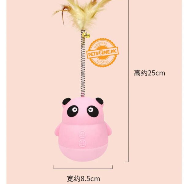 Funny Interactive Cat Toy Tumbler Food Dispenser - Image 4