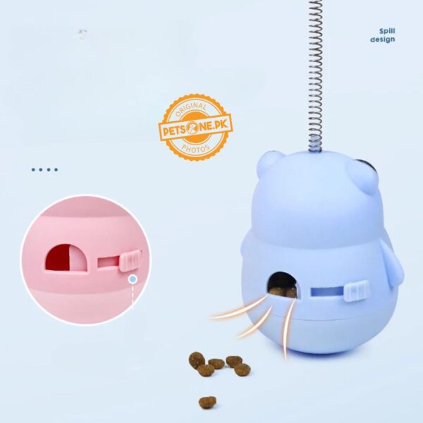 Funny Interactive Cat Toy Tumbler Food Dispenser - Image 5