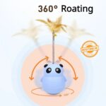 Funny Interactive Cat Toy Tumbler Food Dispenser - Image 6