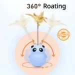 Funny Interactive Cat Toy Tumbler Food Dispenser - Image 6