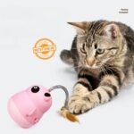 Funny Interactive Cat Toy Tumbler Food Dispenser - Image 7