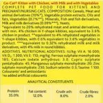 Purina GoCat 1-12 Months Kitten Dry Food Chicken And Turkey With Milk And Vegetable – 2kg - Image 2