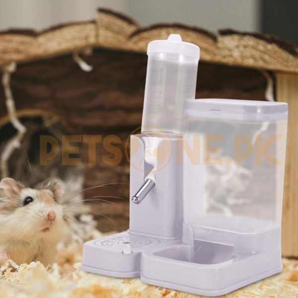 Hamster Food and Water Dispenser For Small Pets - Image 3