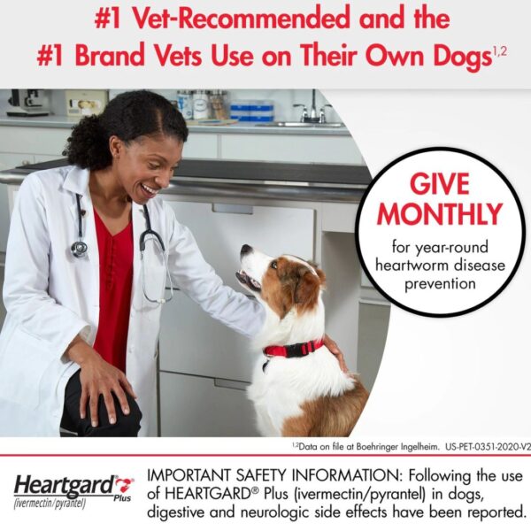 Heartgard Plus Deworming Tablet For Dogs (1 Tablet) - Image 2