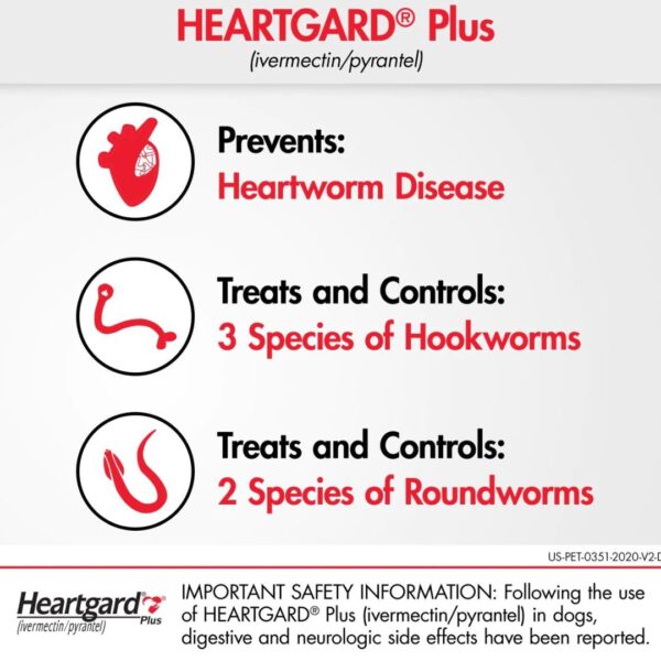 Heartgard Plus Deworming Tablet For Dogs (1 Tablet) - Image 4