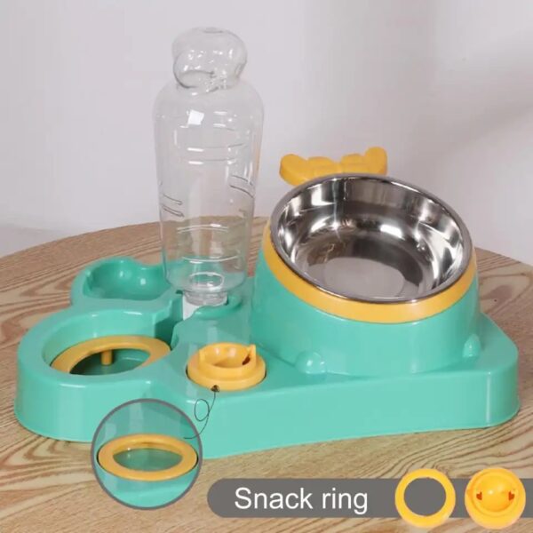 Pet Food and Water Dispenser (Design K) - Image 7