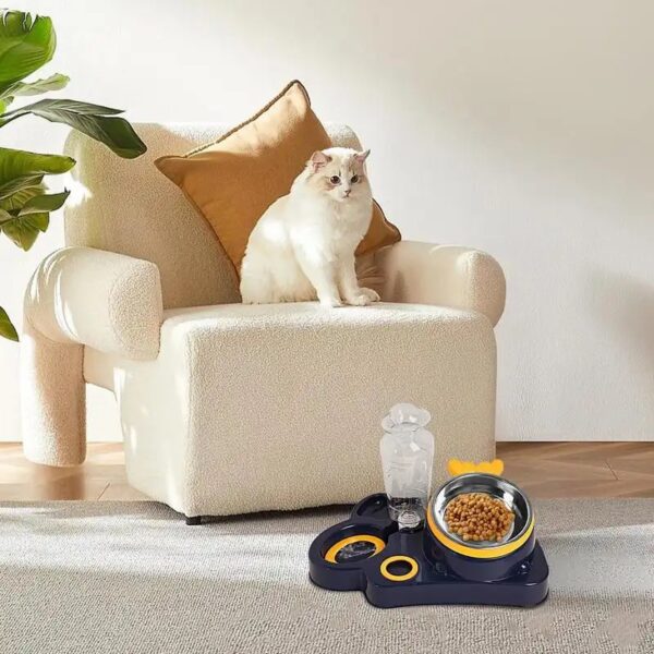 Pet Food and Water Dispenser (Design K) - Image 2