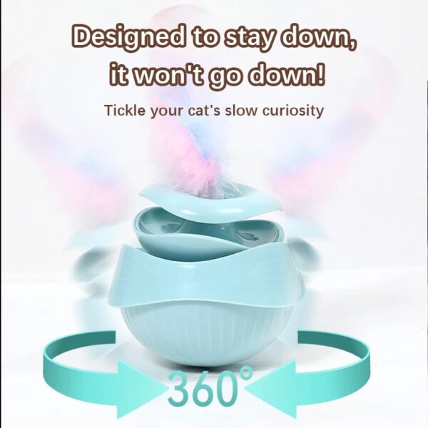 Cat Toy / Rolling / Cat Tumbler With Bell - Image 5