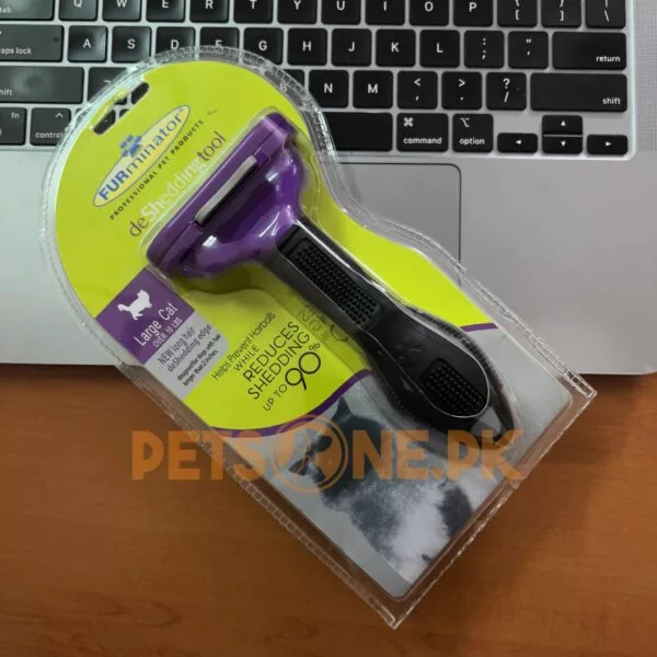 Furminator For Large Cats / Undercoat DeShedding Tool For Large Cats - Image 5