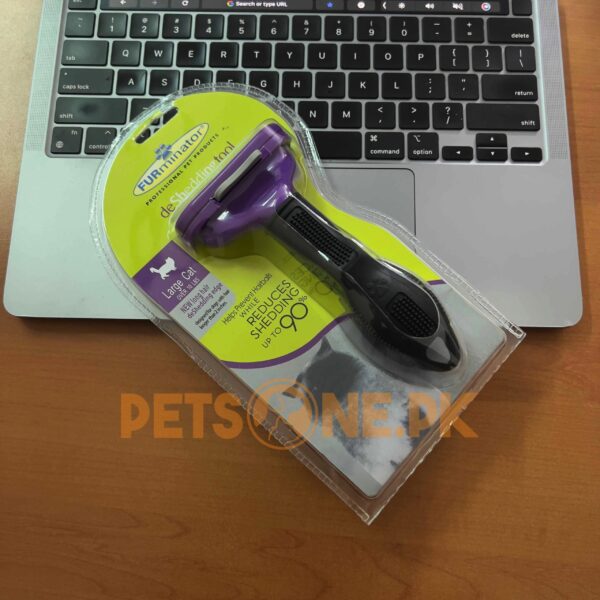 Furminator For Large Cats / Undercoat DeShedding Tool For Large Cats - Image 6