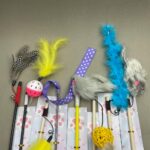 Cat Wand / Cat Play Stick with Different Toys - Image 2