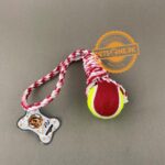 Dog Chew Toy Ball And Rope / Dog Fetch Toy - Image 2