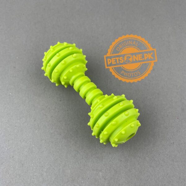 Dog Chew Toys / Teethers for Dogs / Spiked Dumbbell - Image 2