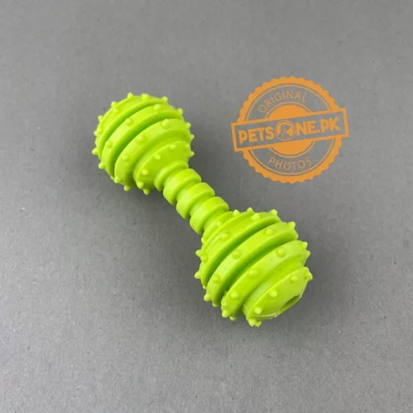 Dog Chew Toys / Teethers for Dogs / Spiked Dumbbell - Image 2