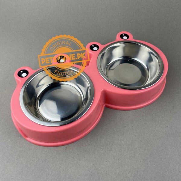 Frog Design Dog Stainless Bowl 2 in 1 - Image 2