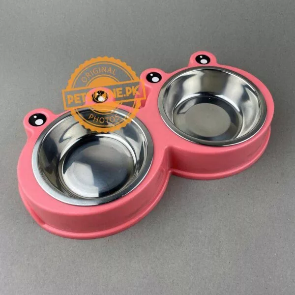 Frog Design Dog Stainless Bowl 2 in 1 - Image 2