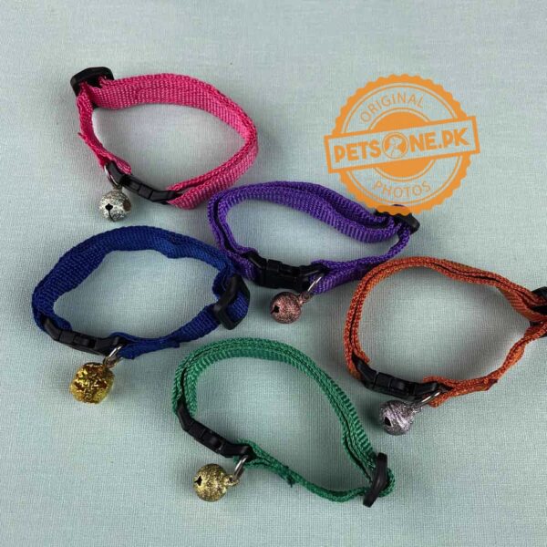 Nylon Cat Bell Collar - Image 3