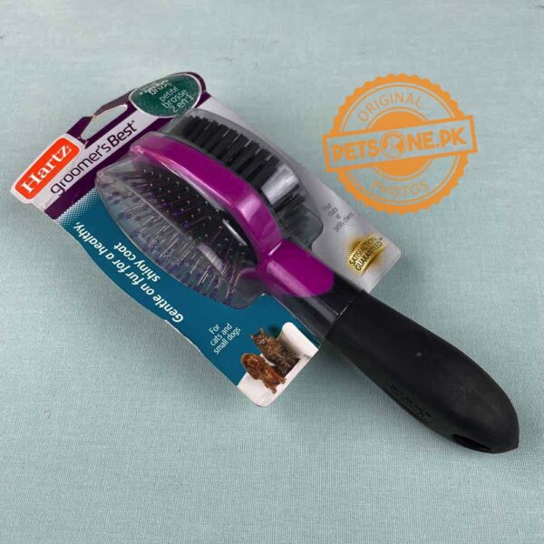 Hartz GROOMERS BEST Combo Brush for Cats and Small Dogs - Image 2