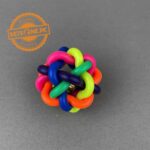 Dog Rainbow Ball Toys Pet Cat Toy Toy For Interactive Chewing - Image 2